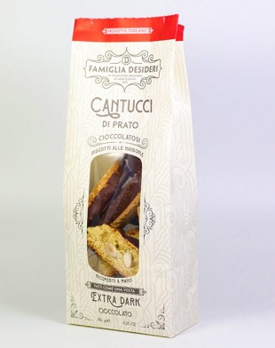 Cantucci aus der Toskana - Cantucci di Prato cioccolatosi, Famiglia Desideri, 180g