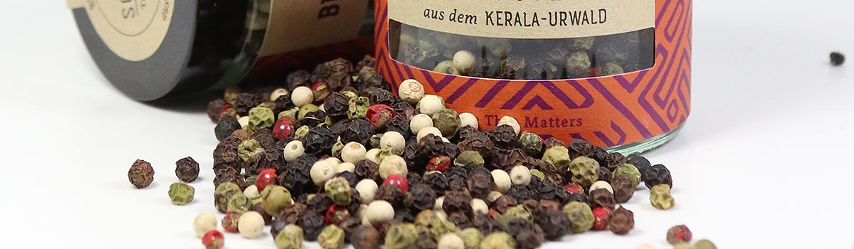 Bunter Pfeffer Kerala Urwald