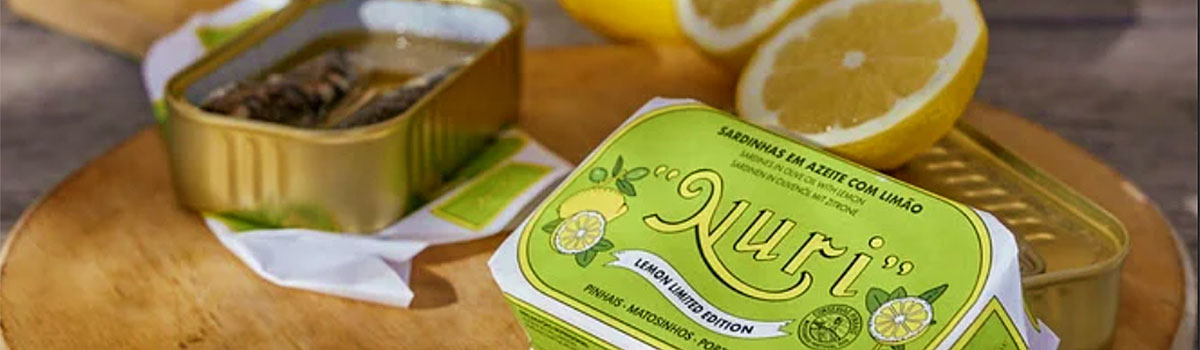 Nuri Sardinen in Olivenöl mit Zitrone