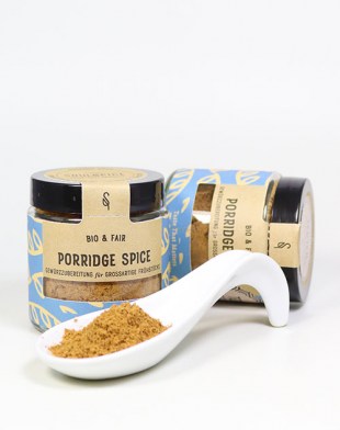 Porridge Spice BIO & FAIR - Gewürzzubereitung für Porridge, Müsli & Oatmeal, 55g