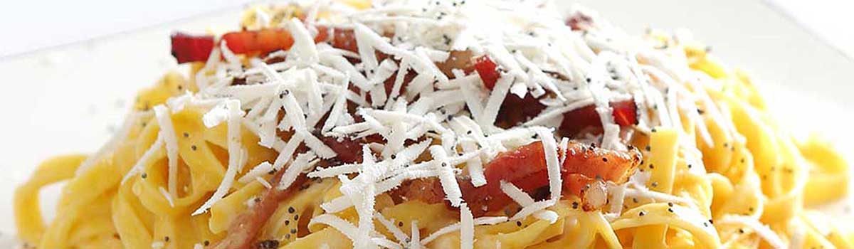Taglaitelle allo Zafferano Speck Papavero