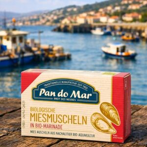 BIO Miesmuscheln in Bio-Marinade aus Galicien (Spanien)