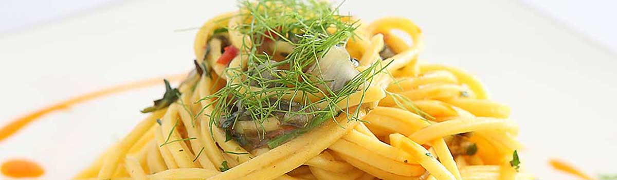 Chitarrine al' Erbe aromatiche von La Pasta di Aldo