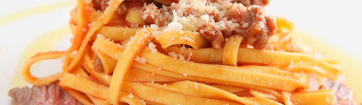 Tagliatelle con Ragu von La Pasta di Aldo