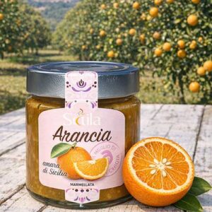 Marmellata di Arance amare Bitterorangen-Marmelade aus sizilianischen-Orangen
