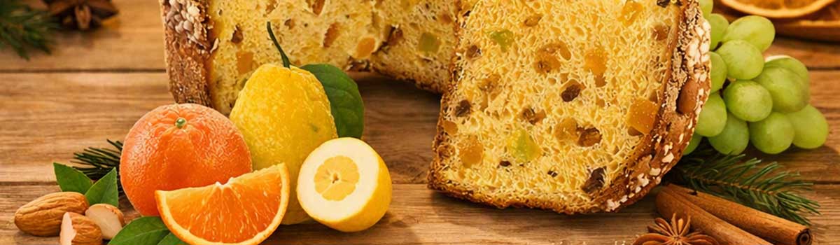 Klassischer Panettone mit Mandelglasur – Panettone Mandorlato Royal von Loison, 500g