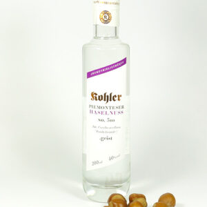 Nussgeist von piemonteser gerösteten Haselnüssen 200ml (40% vol.)