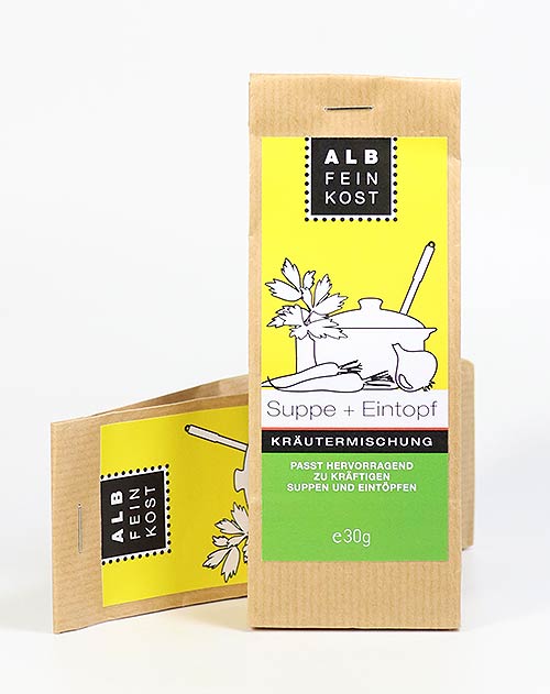 Suppe + Eintopf. Eine BIO Kräutermischung von der Schwäbischen Alb