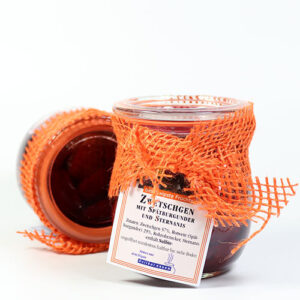 Zwetschgen mit Spätburgunder und Sternanis 195g