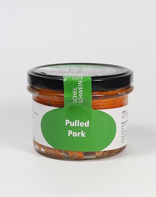 Pulled Pork vom EICHELSCHWEIN Waldweide 200g