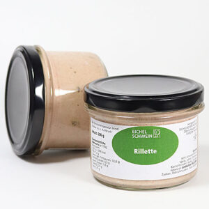 Rillette vom EICHELSCHWEIN von der Waldweide 200g