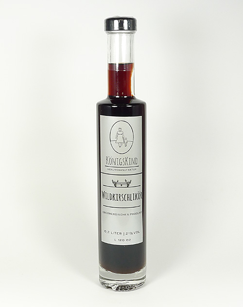 Wildkirschlikör von Königskind 200ml