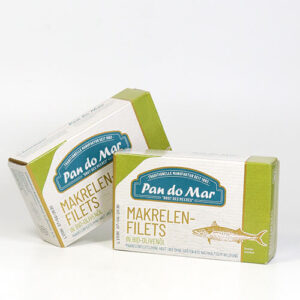 Makrelenfilets in BIO-Olivenöl, Dose