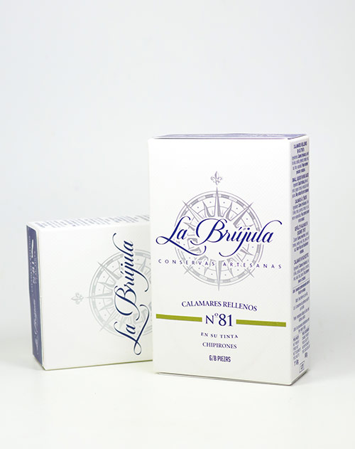 Calamares Rellenos en su Tinta No. 81 - Gefüllte Kalmare in eigener Tinte 110g/80g