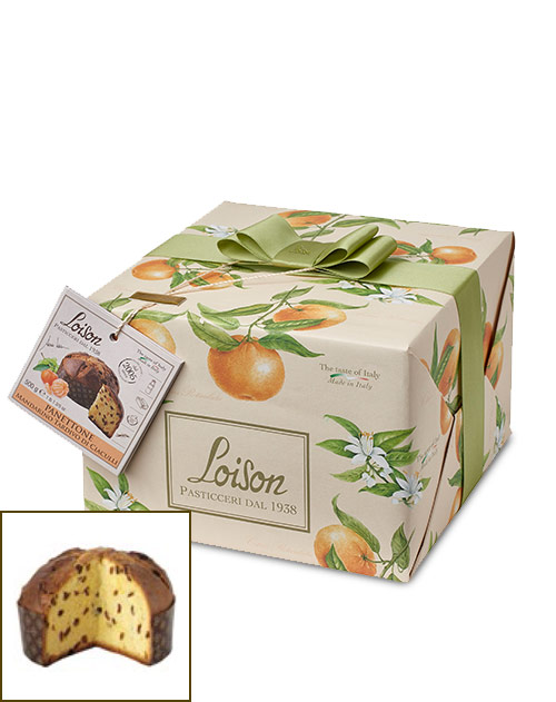 Panettone mit kandierten Mandarinen - Panettone al Mandarino von Loison, 500g