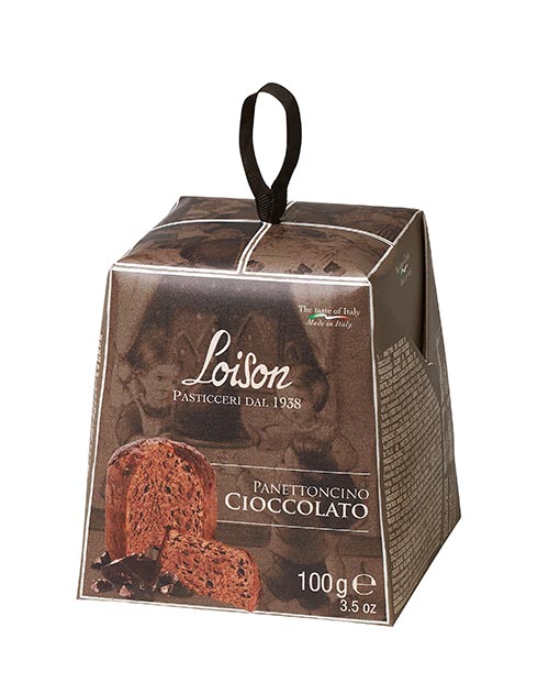 Kleiner Panettone mit Schokolade - Panettocino Cioccolato von Loison 100g
