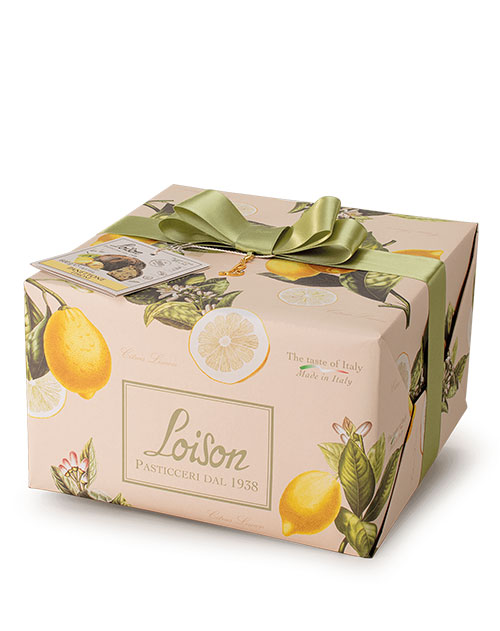 Panettone mit Zitronencreme - Panettone ai Limoni von Loison 600g