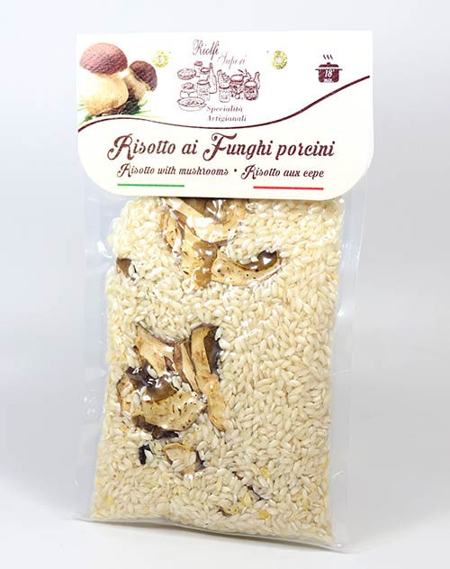 Risotto mit Steinpilzen - Risotto ai funghi Porcini 300g