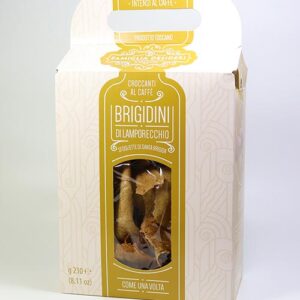 Hauchdünnes knuspriges Feingebäck mit Kaffee - Brigidini di Lamporeggio Croccanti al Caffé