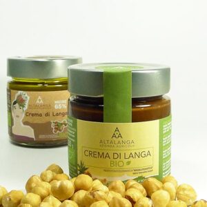 Haselnusscreme BIO, Nougatcreme - Crema di Langa BIO, 65% BIO-Haselnüsse