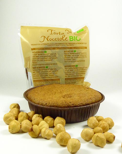 Piemonteser Bio-Haselnuss-Kuchen – Torta di Nocciole BIO I.G.P. 100g