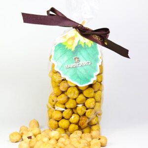 Haselnüsse, geröstet, gesalzen, mit Curry verfeinert - Nocciole Piemonte I.G.P. tostata salate con Curry 200g