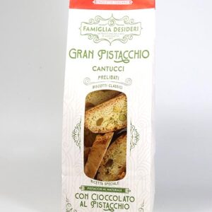 Gran Pistacchio Cantucci mit Pistazien und Pistazien-Schokolade 180g, Cantuccini