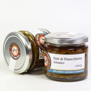 Wildfenchel-Patè mit Tomaten u. Sardellen verfeinert - Patè di Finocchietto selvatico