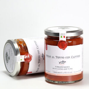 Sugo al Tonno con Capperi - Tomatensoße mit Thunfisch und Kapern 290g