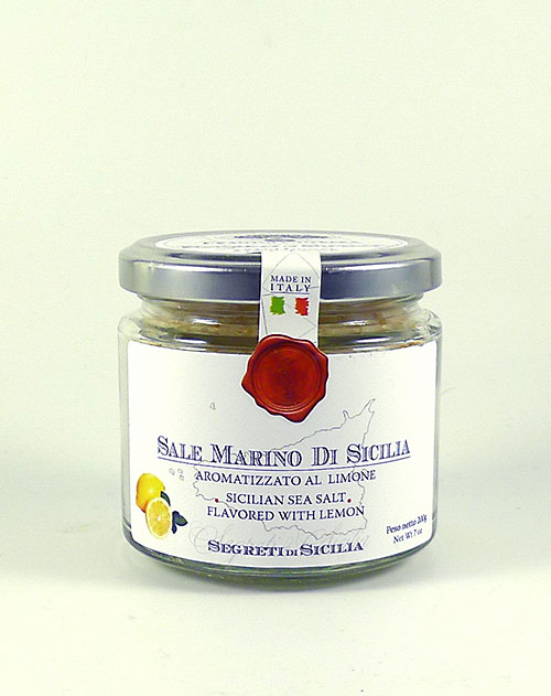 Meersalz mit Zitrone - Sale Marino di Sicilia Aromatizzato al Limone