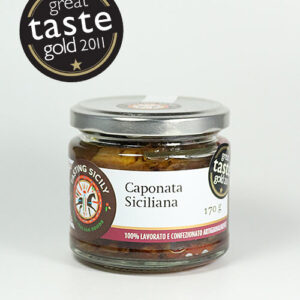 Caponata Siciliana - Tasting Sicily 170g<br /><b>Great Taste Award GOLD</b>