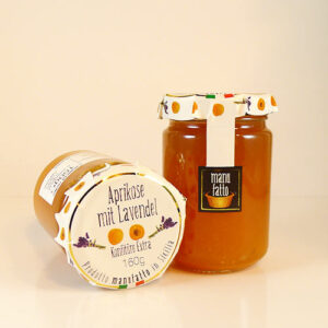 Konfitüre Extra Aprikose mit Lavendel - Confettura Albicocca con Lavanda 160g