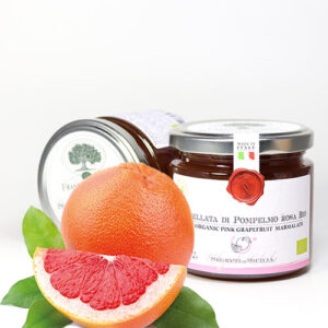 Pink Grapefruit Marmelade BIO aus Sizilien - Marmellata di Pompelmo rosa Bio 225g