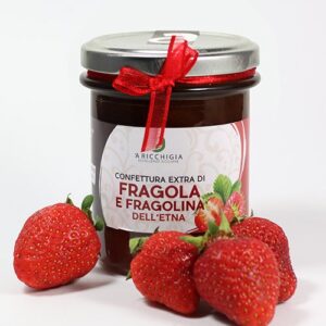 Maletto Erdbeerkonfitüre - Fragola dell' Etna, Sizilien 240g