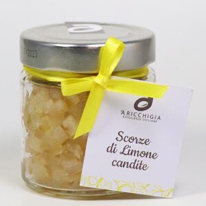 Kandierte Zitronenschalen aus Sizilien - Scorze di Limone candite 150g