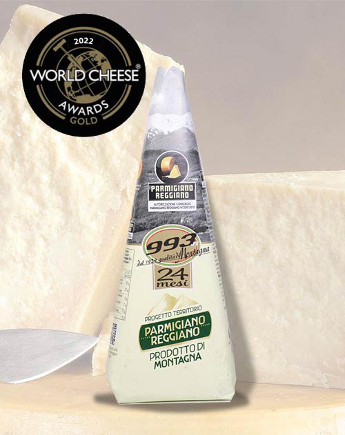 Original Berg-Parmigiano - Parmigiano Reggiano di Montagna D.O.P. 24 Monate gereift - <b>World Cheese Award GOLD</b>260g