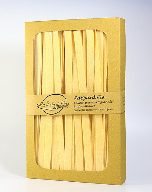 Pappardelle - Italienische Gourmet-Pasta von La Pasta di Aldo 250g