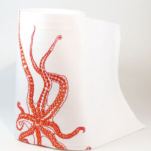 Geschirr-Handtuch 'Oktopus' in Jacquard-Qualität aus Portugal