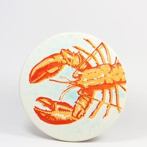 Untersetzer Lobster-Motiv rund 17 cm (Portugal)