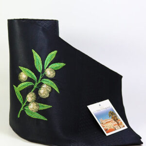 Geschirr-Handtuch 'Oliven' in Jacquard-Qualität aus Portugal