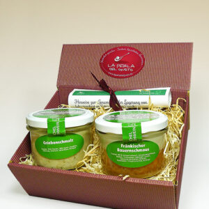 Geschenkbox<br /> 'Eichelschwein Bauernvesper'