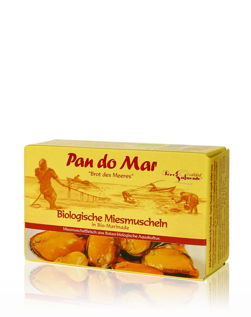 BIO Miesmuscheln in Bio-Marinade aus Galicien (Spanien)