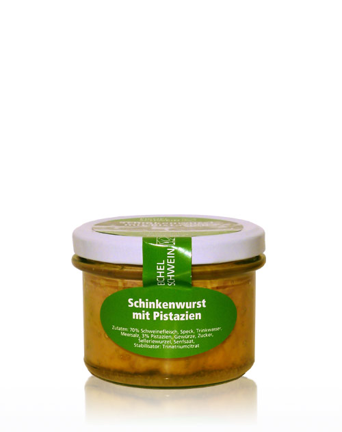 Schinkenwurst mit Pistazien EICHELSCHWEIN Waldweide 200g