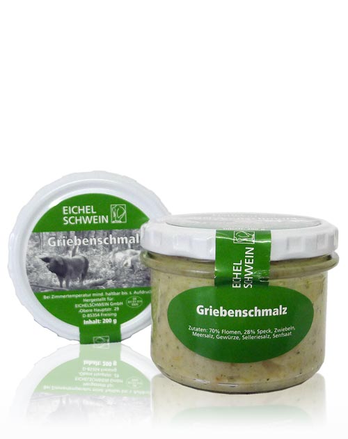 Griebenschmalz EICHELSCHWEIN Waldweide