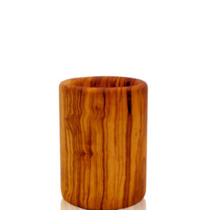 Olivenholz-Becher (gerade)