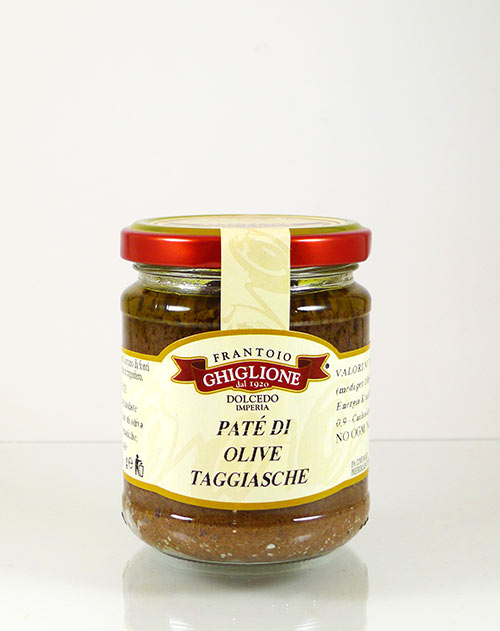Taggiasche-Olivenpaté - Paté di Olive Taggiasca Ghiglione