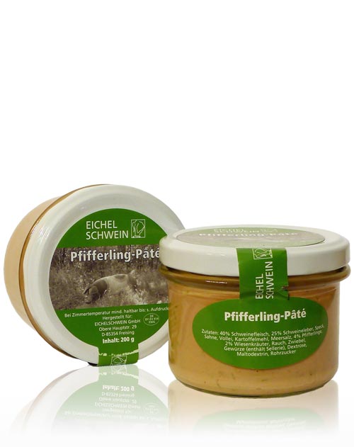 Pfifferling-Paté EICHELSCHWEIN Waldweide