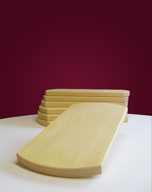 Vesper-Brettchen (fein gemasert), 32 cm