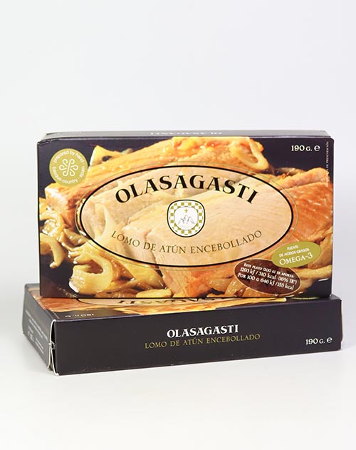 Lomo de Atún Encebollado - Thunfischfilet mit Zwiebeln 190g