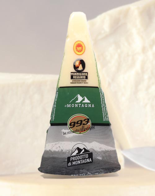 Junger Berg-Parmigiano - Parmigiano Reggiano di Montagna D.O.P. 13 Monate gereift 250g